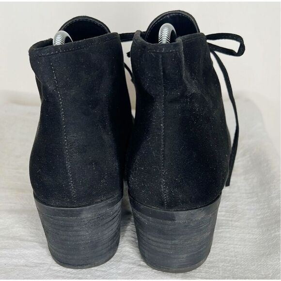 Carlos by Carlos Santana Graham Black Suede Ankle Boot Size 9 - Picture 7 of 8